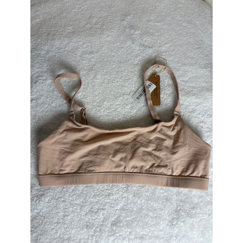 Skims Fits Everybody Scoop Bralette Mica Tan NWT BR-SCN-2025 Small
